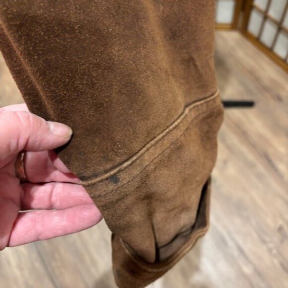 Vintage Fringed Suede Jacket - Picture 8 of 11